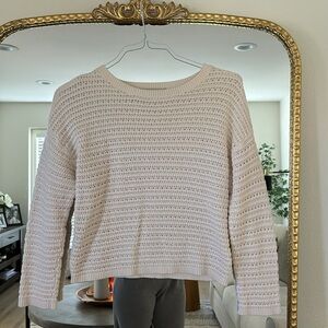 Cream sweater